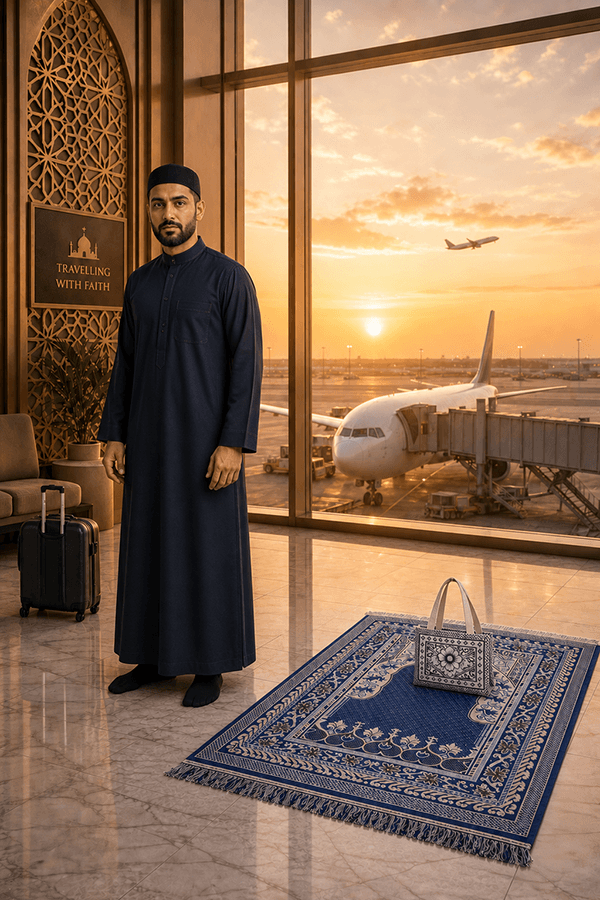 Ultra Premium Travel Janamaz J1 - Blue Ultra Premium Travel Janamaz J1 - Blue