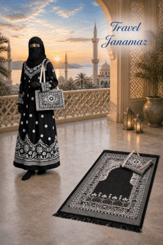 Ultra Premium Travel Janamaz J1 - Black