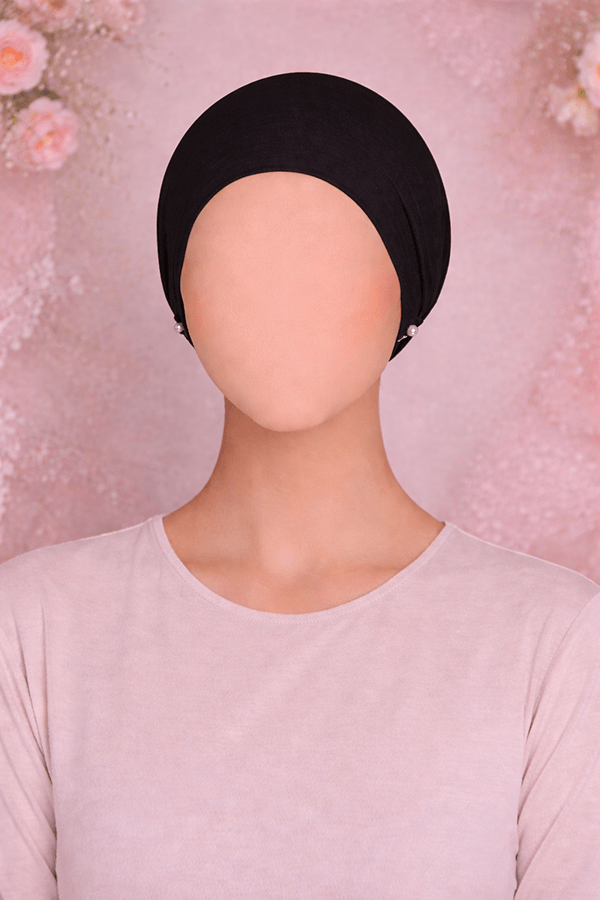 Black Hijab Cap Black Hijab Cap