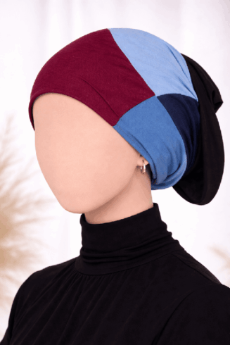 4-1 Multi-color Hijab Cap