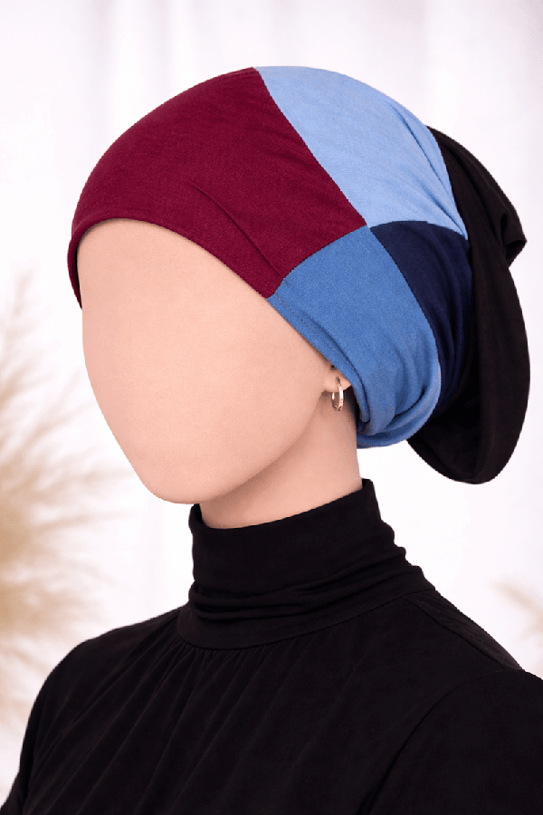 4-1 Multi-color Hijab Cap 4-1 Multi-color Hijab Cap