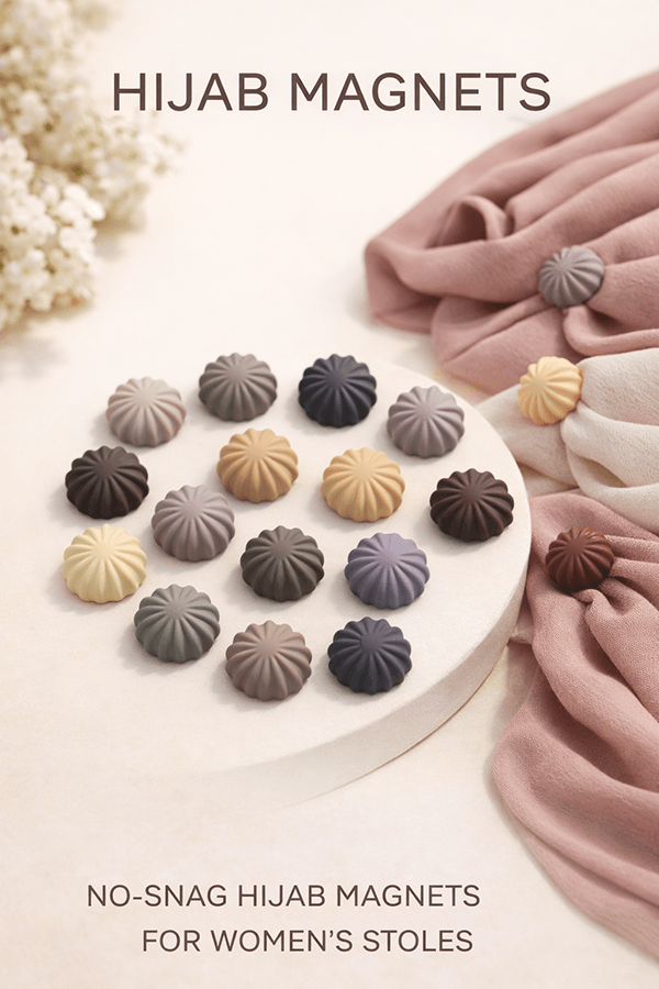 Hijab Magnets Flower Hijab Magnets Flower