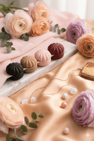 Hijab Magnets Flower - (1 Pair Set Only)