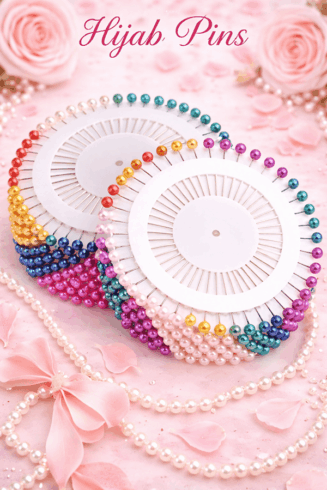 Wheel Hijab Pins - 1 Set