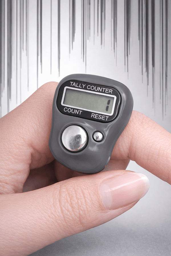 Digital Zikr Counters - Dark Grey Digital Zikr Counters - Dark Grey