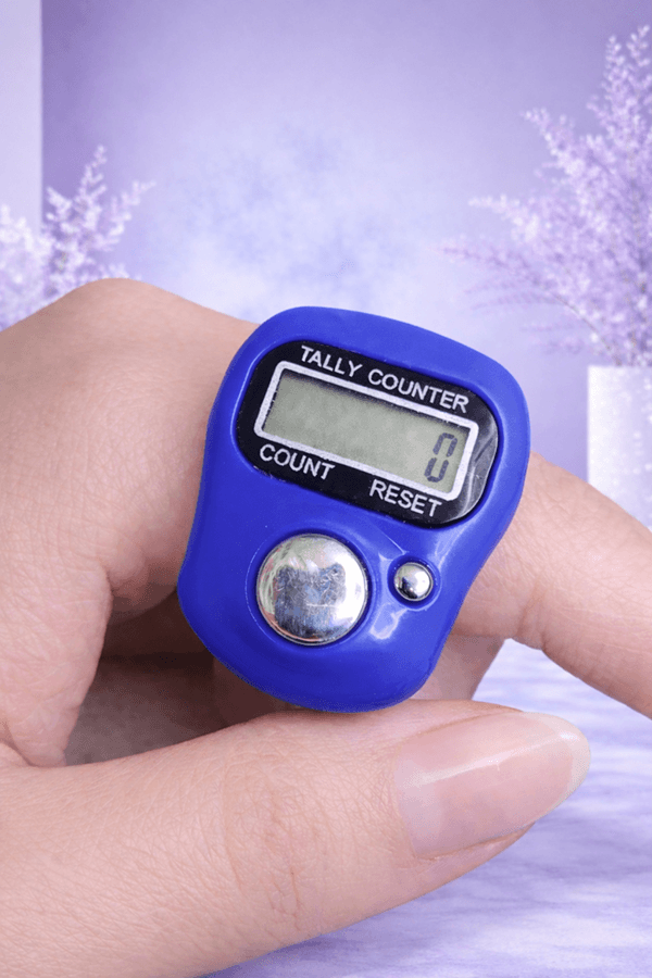 Digital Zikr Counters - Light Blue Digital Zikr Counters - Light Blue