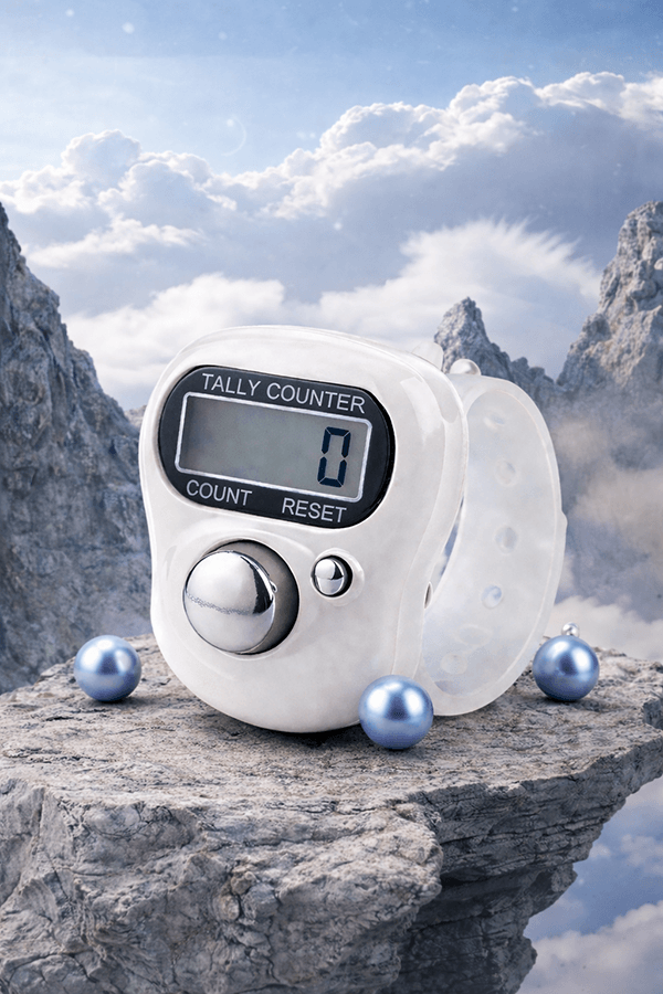 Digital Zikr Counters - Light Grey Digital Zikr Counters - Light Grey