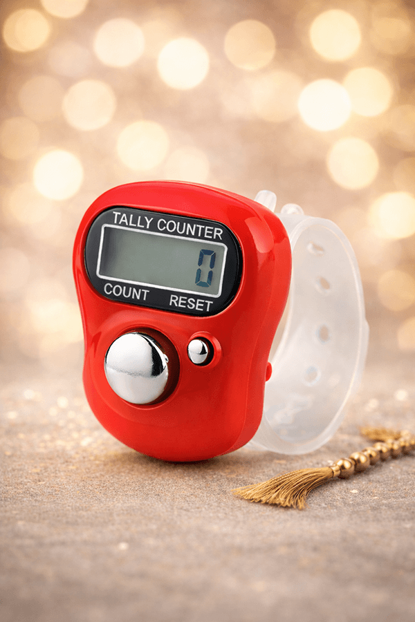 Digital Zikr Counters - Red Digital Zikr Counters - Red
