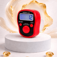 LED Digital Zikr Counters with Box - Red