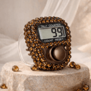 Diamond Zikr Counters - Brown