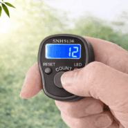 LED Digital Zikr Counters with Box - Grey