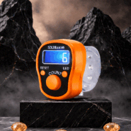 LED Digital Zikr Counters with Box - Orange