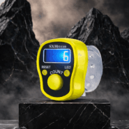 LED Digital Zikr Counters with Box - Yellow