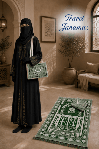 Ultra Premium Travel Janamaz J3 - Green