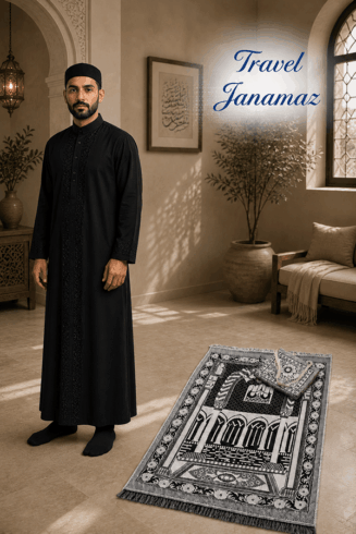 Ultra Premium Travel Janamaz J3 - Black