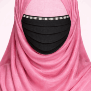 Diamond Studded Mask - For Women
