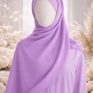 Georgette Scarf - Set 1 - Basic - Light Mauve