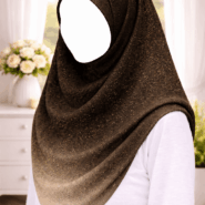 Georgette Scarf - Economic - Golden Olive Glow