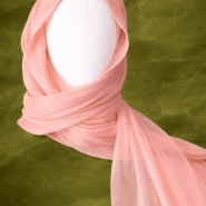 Georgette Scarf - Premium - Dusty Rose