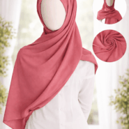 Georgette Scarf - Set 2 - Basic - Blush pink
