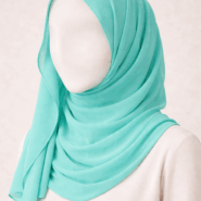 Georgette Scarf - Set 3 - Basic - Aqua Breeze