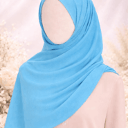 Georgette Scarf - Set 3 - Basic - Aqua Sky Blue