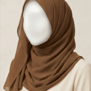 Georgette Scarf - Set 3 - Basic - Mocha Drape