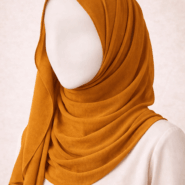 Georgette Scarf - Set 3 - Basic - Mustard Ochre