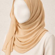 Georgette Scarf - Set 3 - Basic - Vanilla Dune